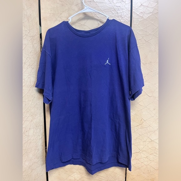 Vintage Jordan Air Shirt Large Purple Jumpman USA - Picture 1 of 4